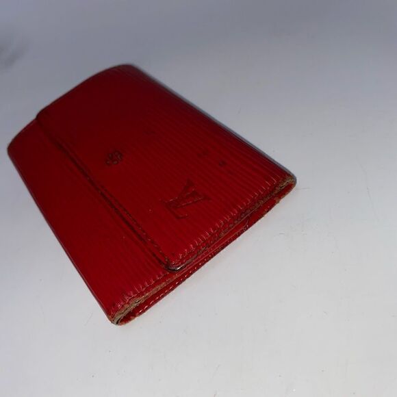 Authentic Louis Vuitton Epi Leather 6 Key Wallet Red - Picture 3 of 7